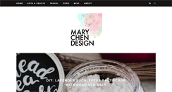 Desktop Screenshot of marychendesign.com